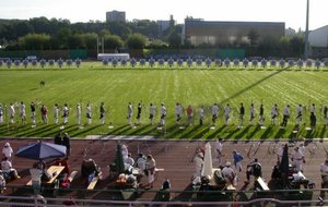Vue depuis la tribune des spectateurs
