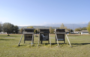 Les 3 cibles à 18m et verticales maintenant