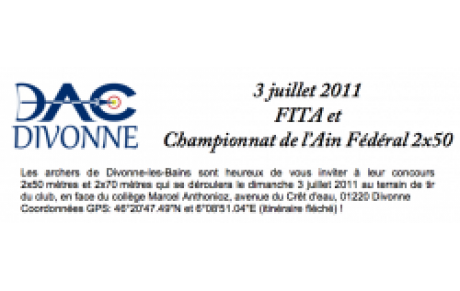 Invitation pour le concours du 3 juillet 2011