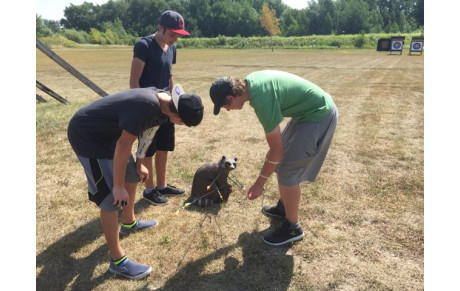 C'était chaud sur le terrain samedi!